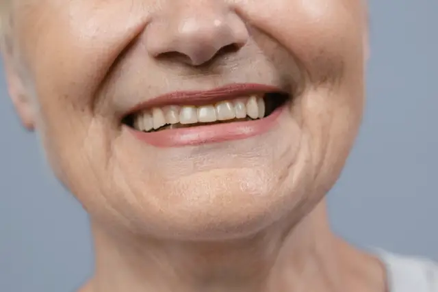 Sample stock photo: smile close-up